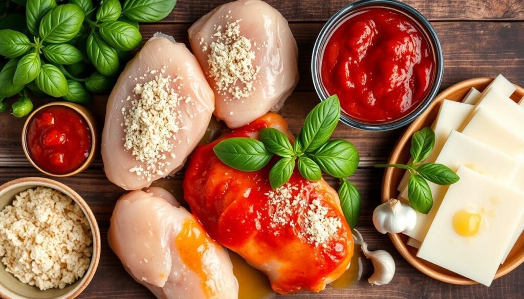 Chicken Parmesan Ingredients Chicken Parmesan Ingredients